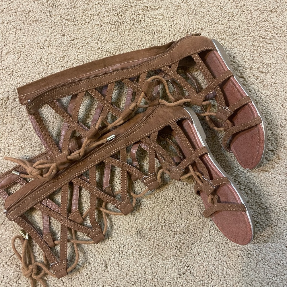Girls Gladiator Sandals sz 12